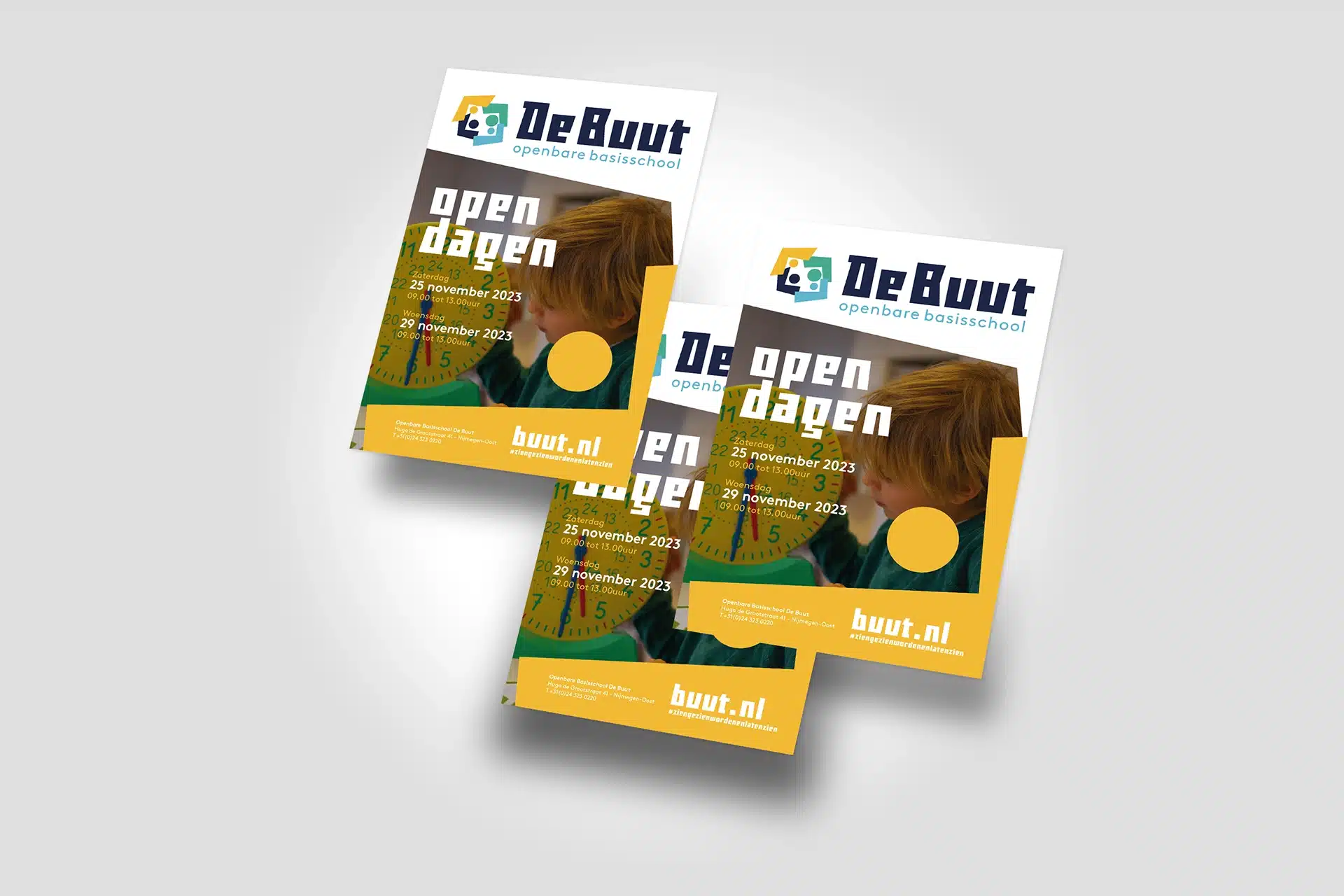 OBS De Buut: flyers