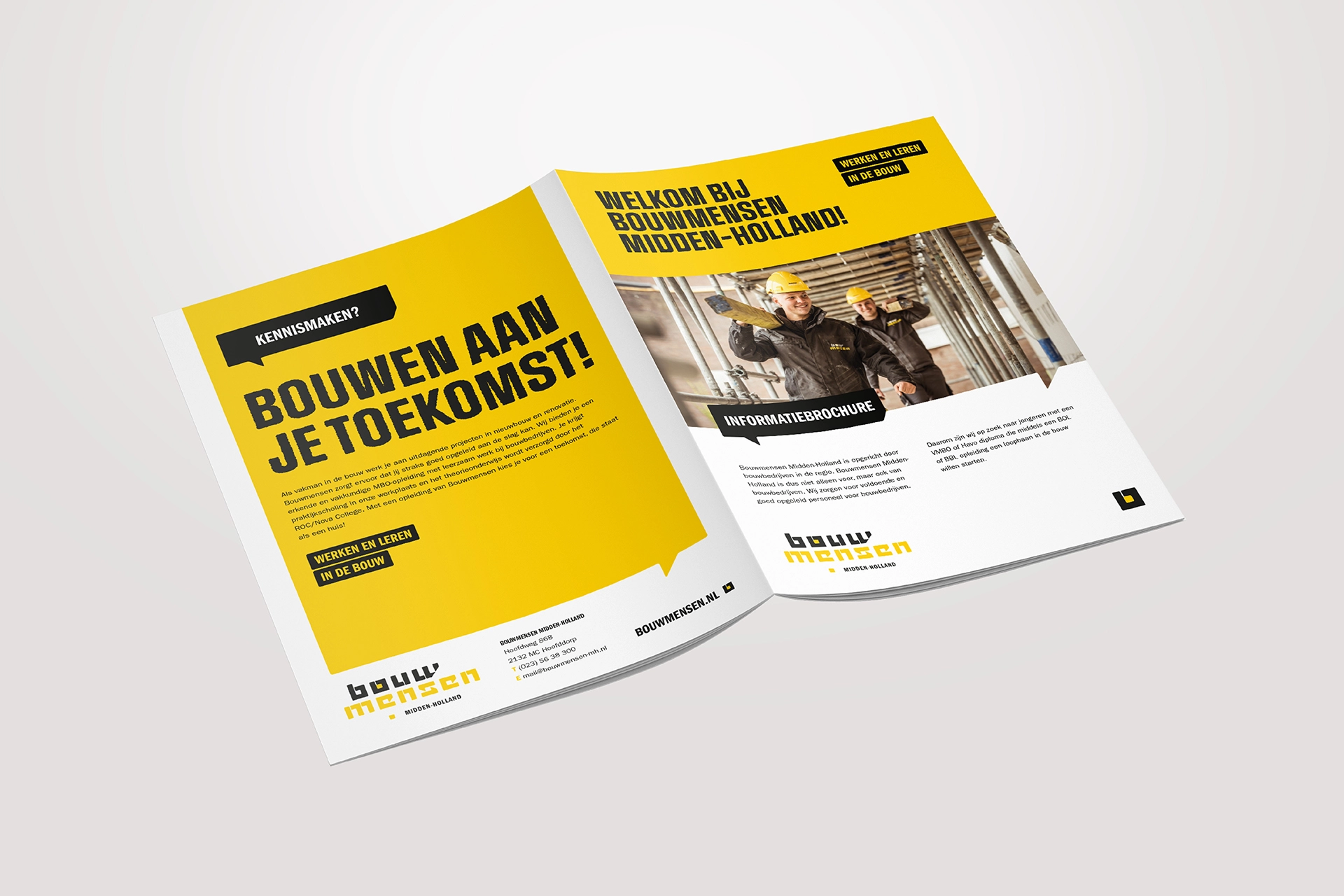 Bouwmensen Nederland: magazine cover