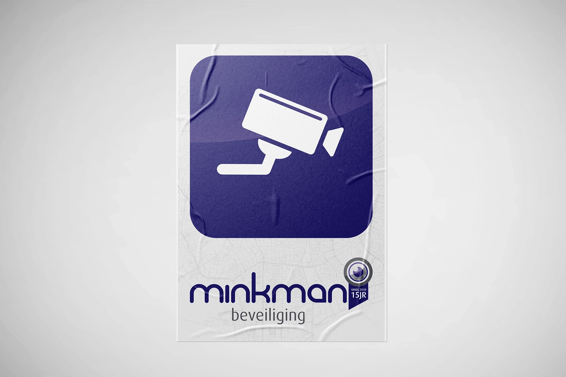 Minkman Beveiliging: poster