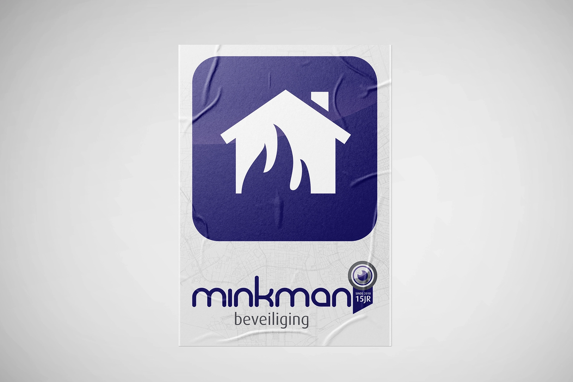 Minkman Beveiliging: poster