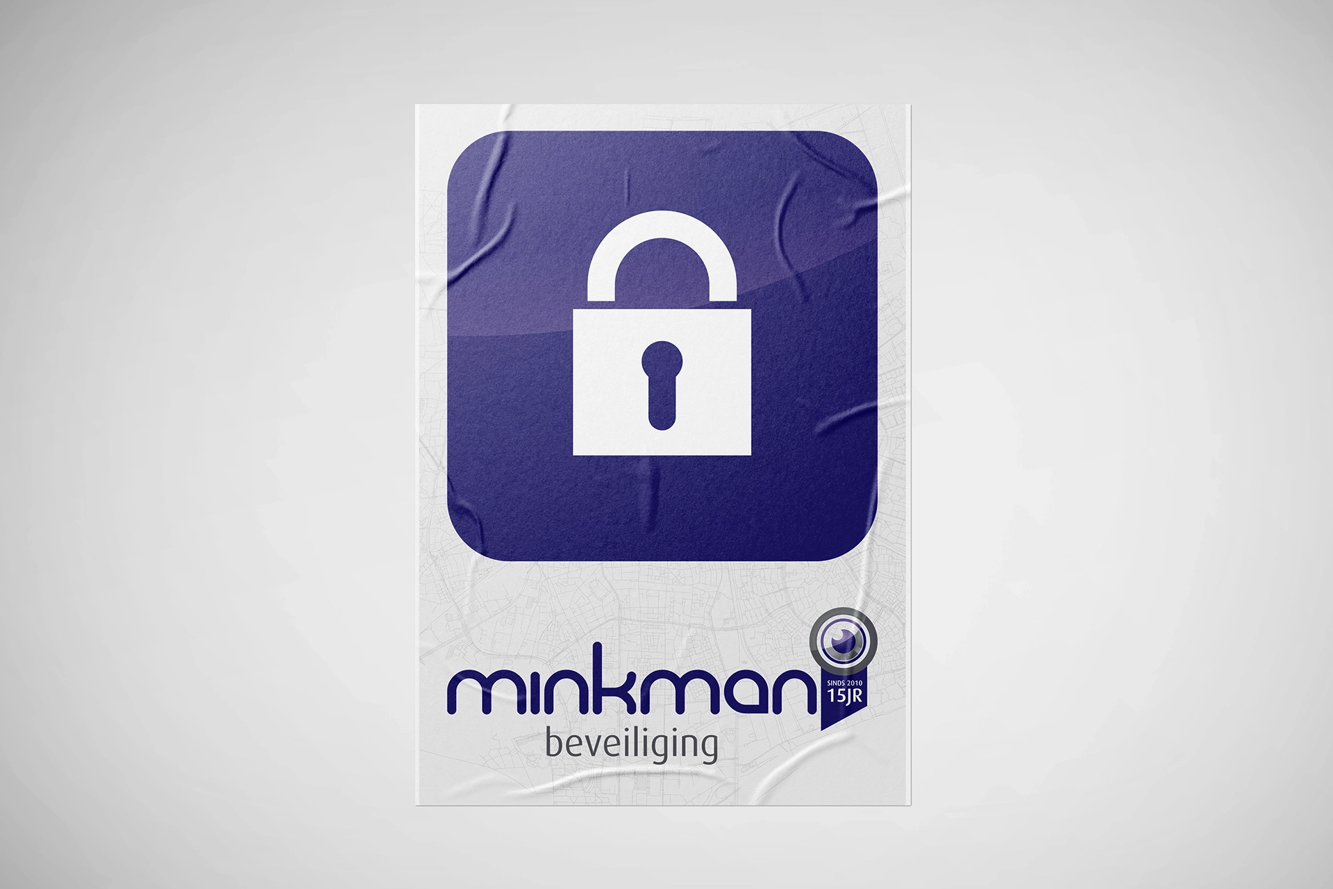Minkman Beveiliging: poster