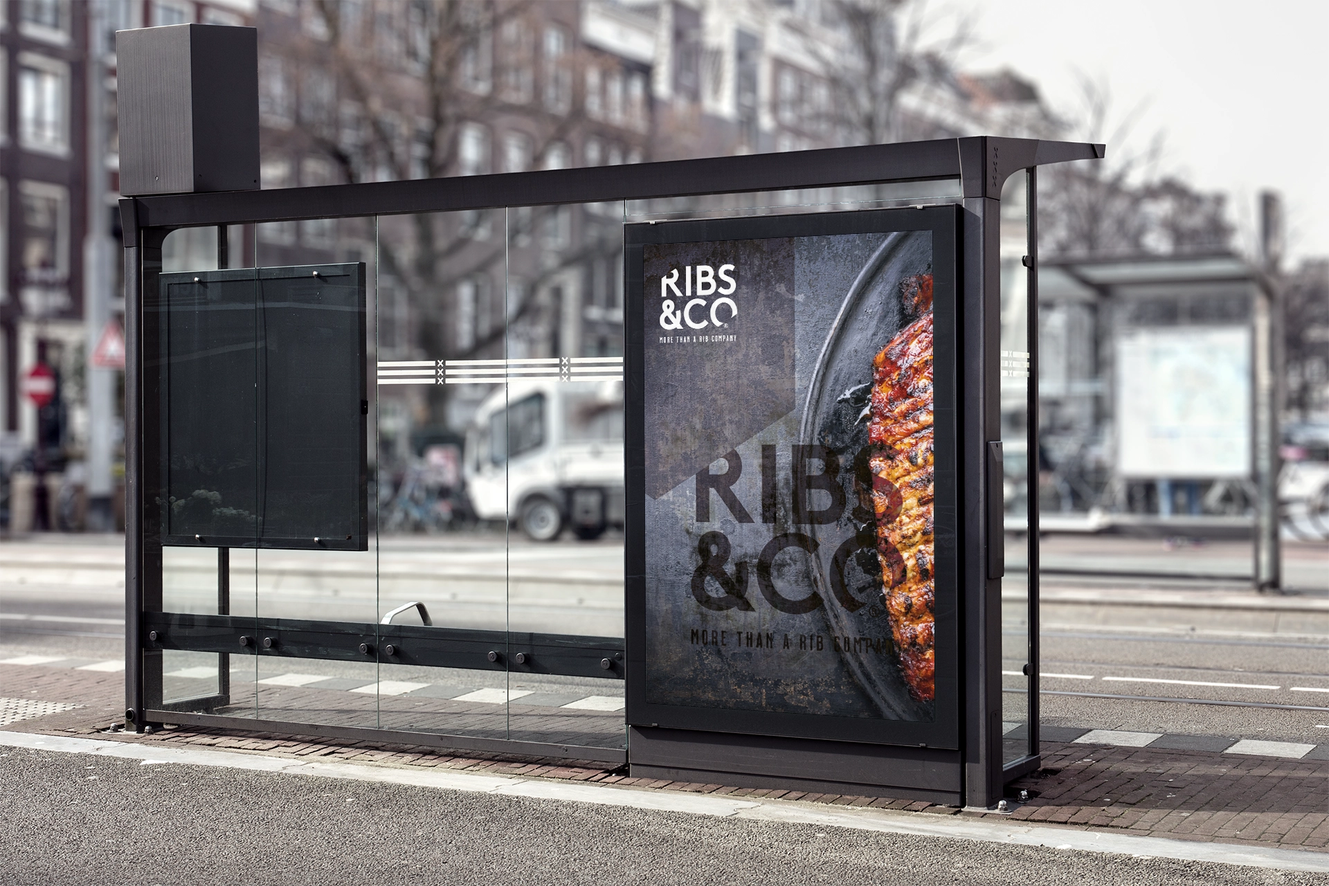 RIBS en Co.: Utrecht street poster