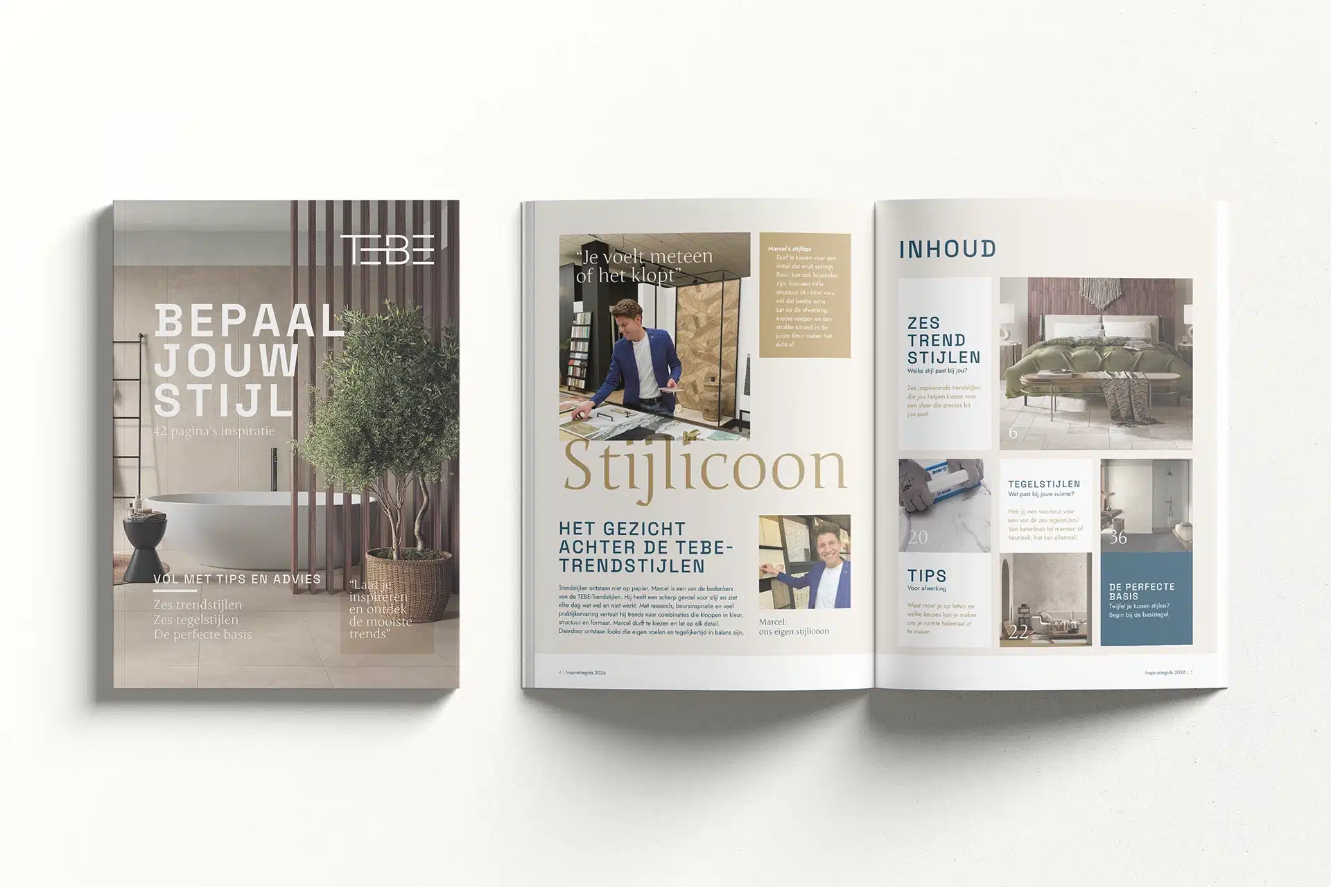 TEBE Tegelgroothandel: inspiration magazine